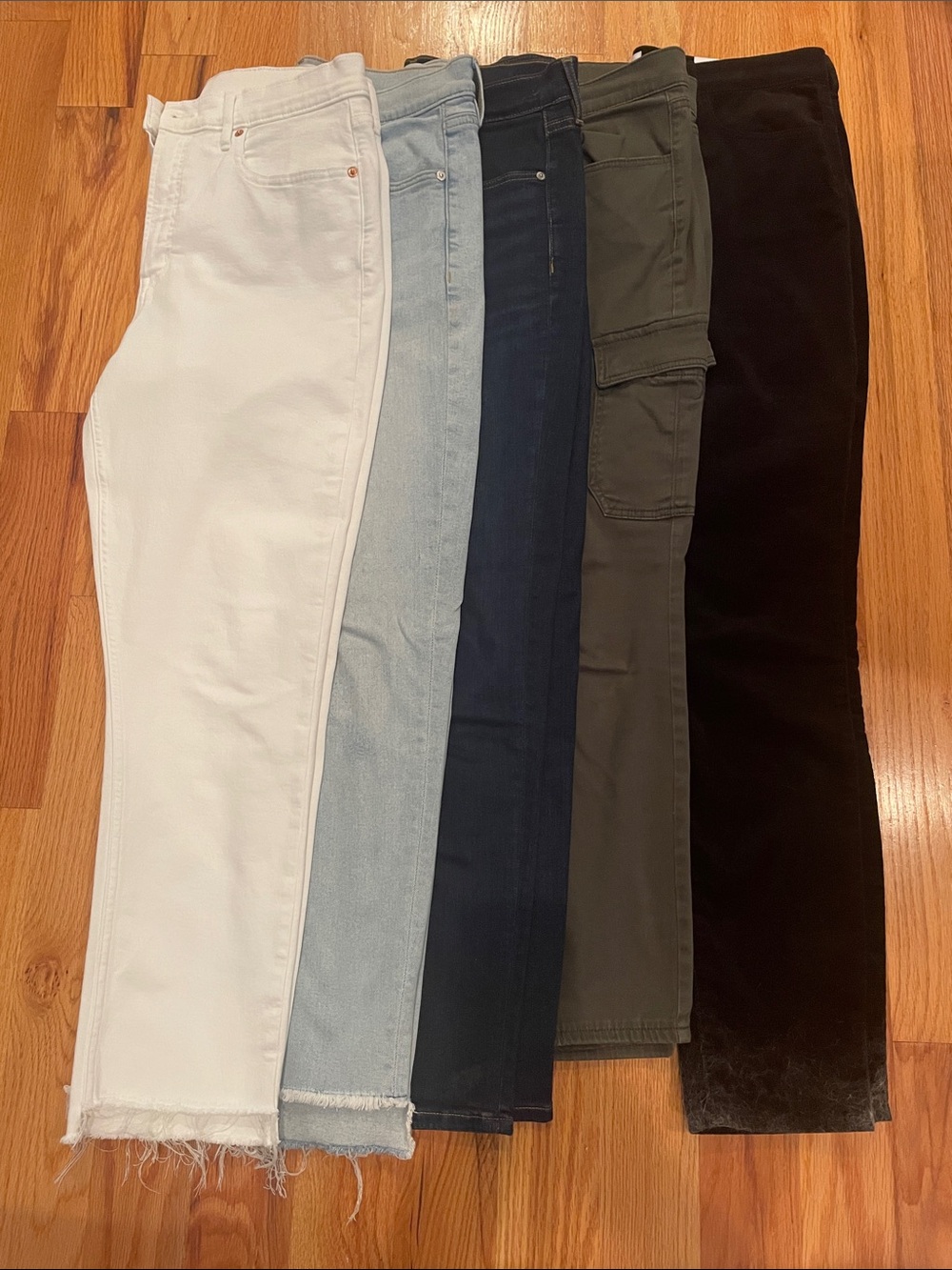 Loft high waisted skinny jeans + pant bundle size 12 or 31